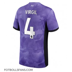 Liverpool Virgil van Dijk #4 Replika Tredje Tröja 2023-24 Kortärmad